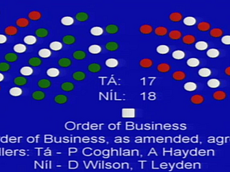 Government loses Seanad vote a...